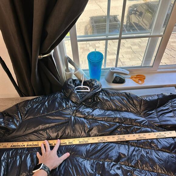 Universal Standard Black Kanda Puffer Coat Jacket womens size 6X - Picture 8 of 8